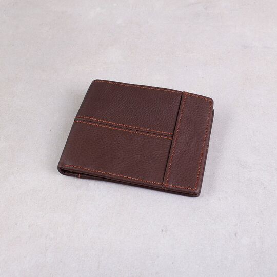 Мужской кошелек COWATHER, коричневый П1876