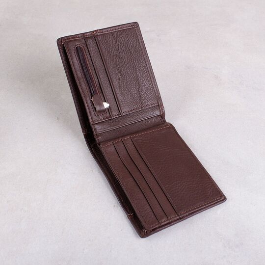 Мужской кошелек COWATHER, коричневый П1876