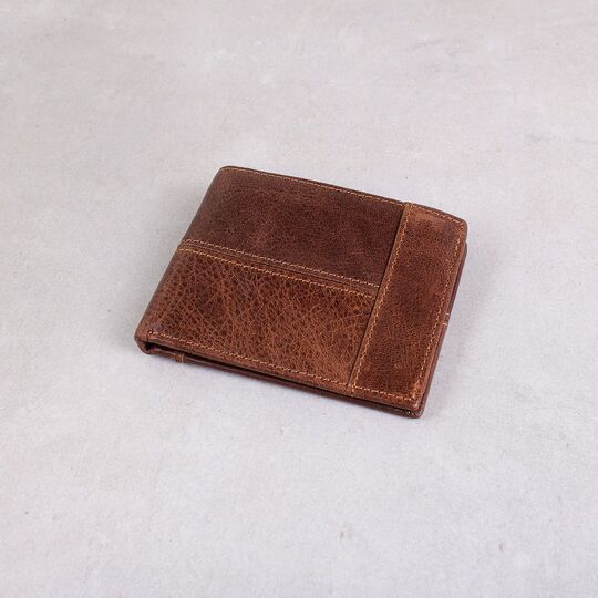 Чоловічий гаманець COWATHER, коричневий П1877 Чоловічий гаманець COWATHER, коричневий П1877