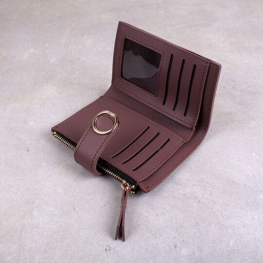 Женский кошелек, фиолетовый П1878