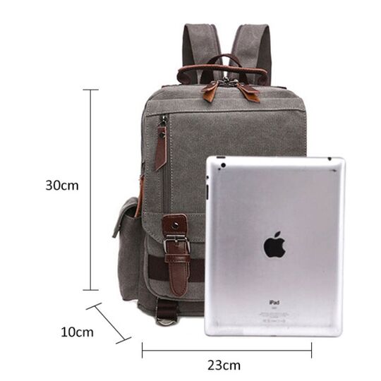 Мужской рюкзак SCIONE, серый П1881