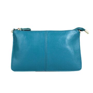 Жіноча сумка клатч, блакитна П1883