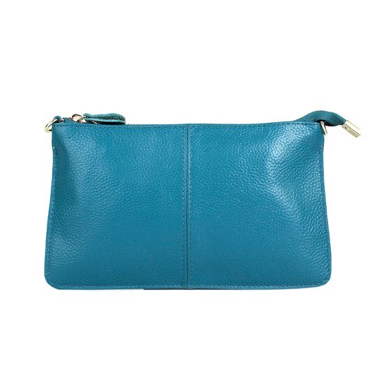 Женская сумка клатч, голубая П1883