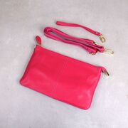 Женская сумка клатч, розовая П1888