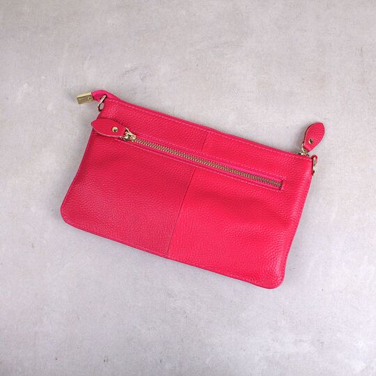 Жіноча сумка клатч, рожева П1888