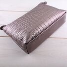 Женская сумка клатч, бронза П1892