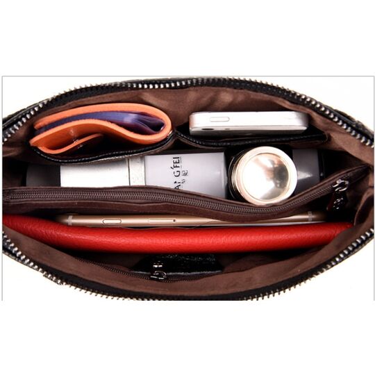 Женская сумка клатч, бронза П1892