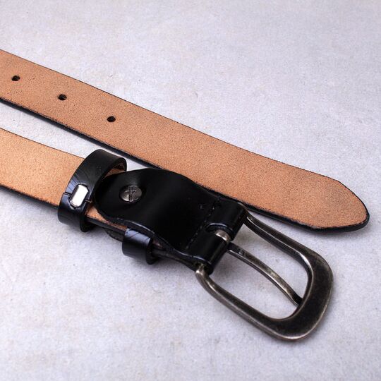 Ремень женский DWTS, черный П1902