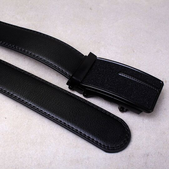 Чоловічий ремінь DWTS, чорний П1904