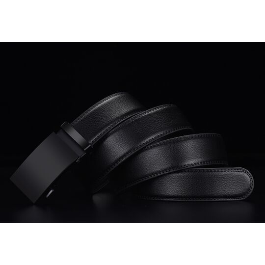 Чоловічий ремінь DWTS, чорний П1906