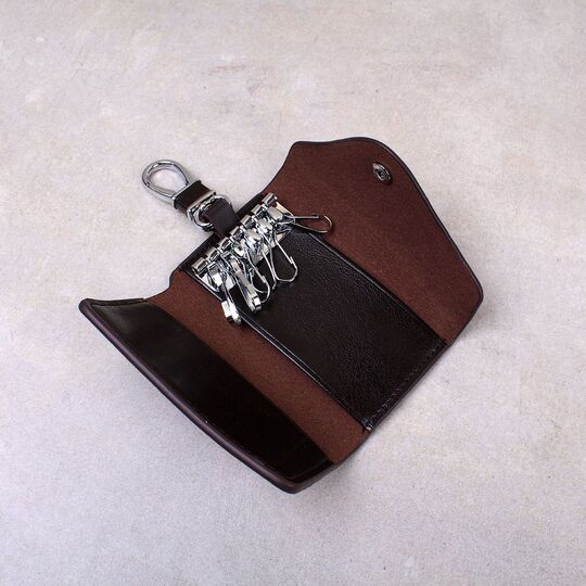 Ключницы - Ключница Contact’S, коричневая П1907