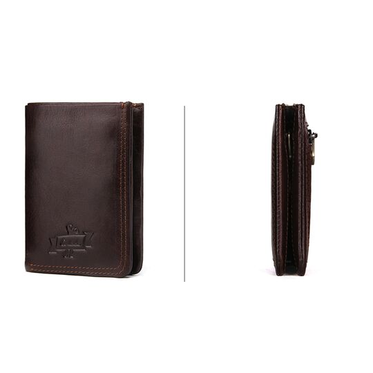 Кошелек мужской Contact’S, коричневый П1912