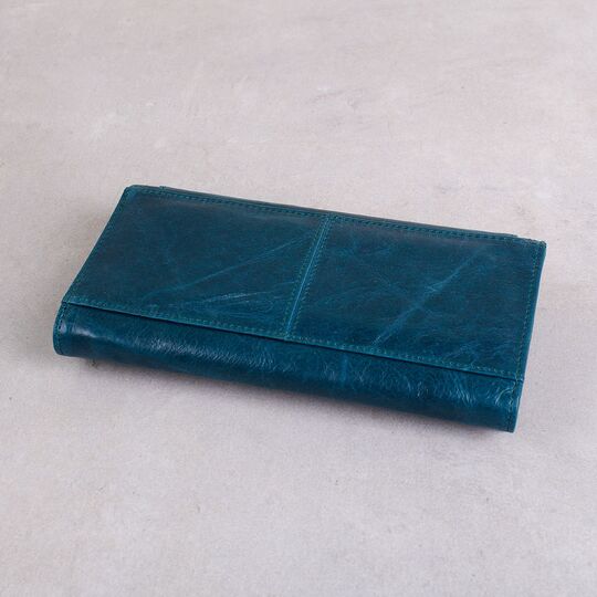 Жіночий гаманець клатч Contact'S, синій П1913