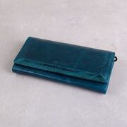 Жіночий гаманець клатч Contact'S, синій П1913