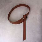 Пояс жіночий, коричневий П1919