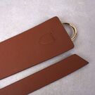 Пояс жіночий, коричневий П1919