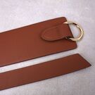 Пояс жіночий, коричневий П1919