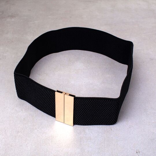 Жіночий пояс, чорний П1928