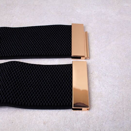 Жіночий пояс, чорний П1928