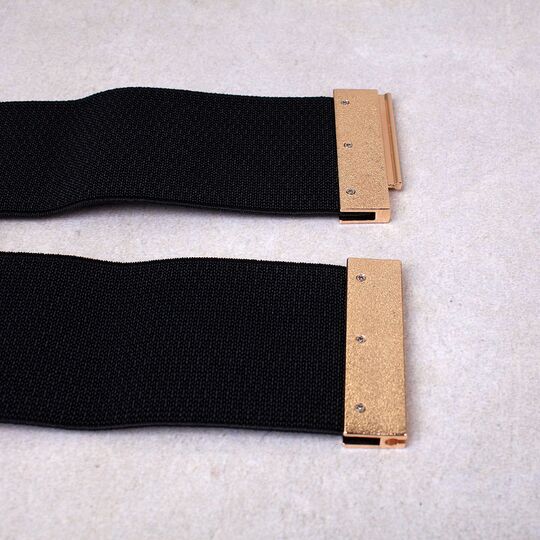 Жіночий пояс, чорний П1928