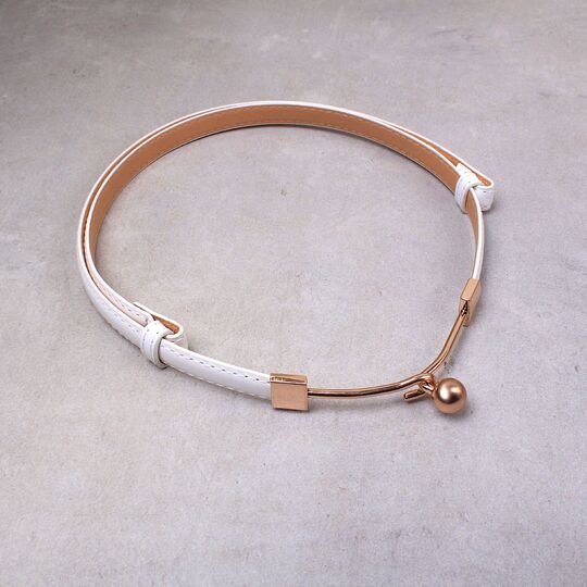 Жіночий пояс, білий П1937