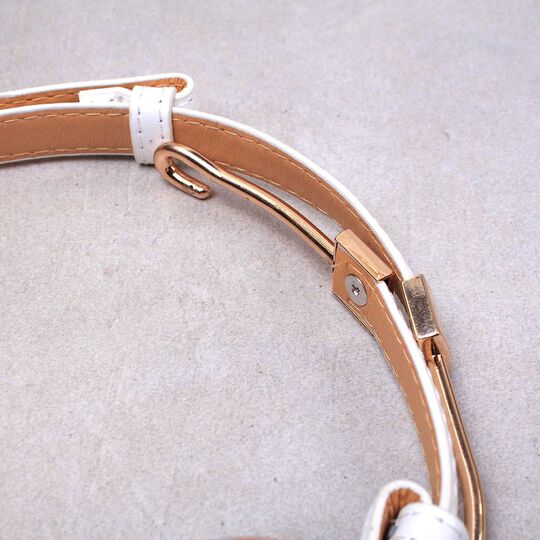 Жіночий пояс, білий П1937