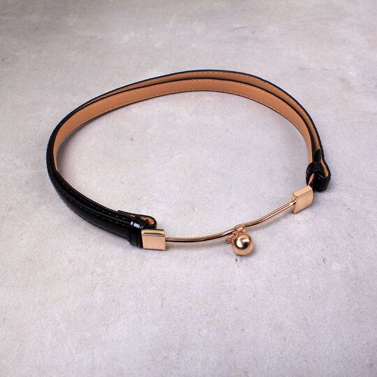 Женский пояс, черный П1938