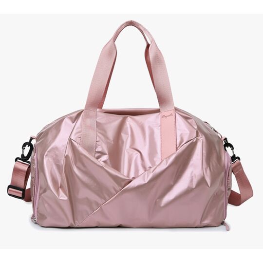 Женская сумка спортивная, розовая П1951