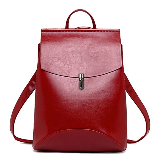 Жіночий рюкзак, червоний П1955