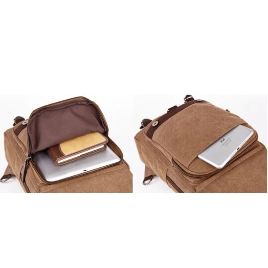 Чоловічий рюкзак SCIONE, коричневий П1961