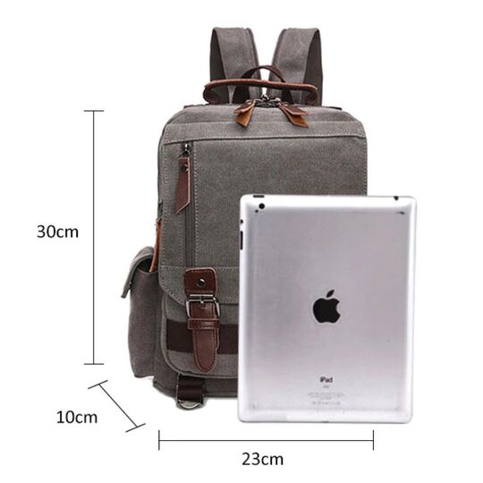 Мужской рюкзак SCIONE, черный П1962