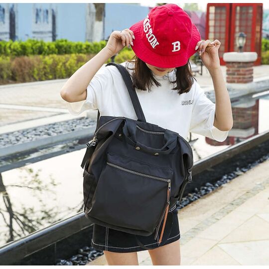 Женский рюкзак "TuLaduo", черный П1970