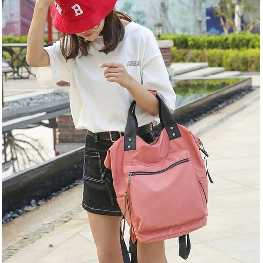 Женский рюкзак "TuLaduo", красный П1971