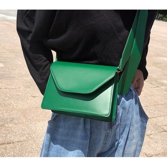 Женская сумка, зеленая П1973