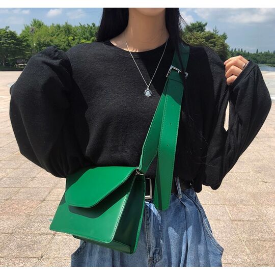 Женская сумка, зеленая П1973