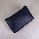 Жіноча сумка клатч, синя П1974