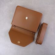 Жіноча сумка, коричнева П1975