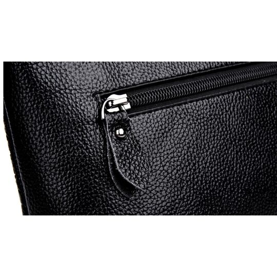 Женская сумка клатч, черная П1976