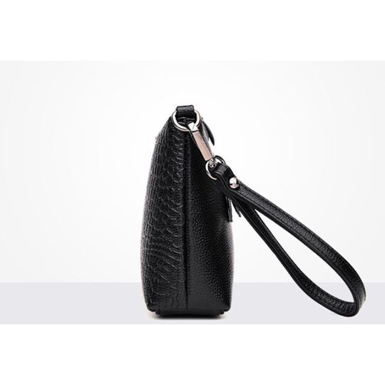 Женская сумка клатч, черная П1976