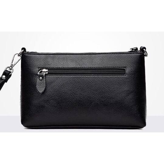 Женская сумка клатч, черная П1976