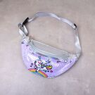 Детская сумка поясная, бананка, Единорог, П1980