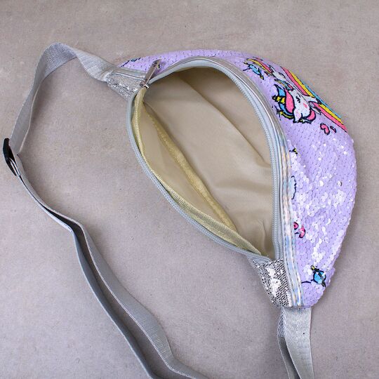 Детская сумка поясная, бананка, Единорог, П1980