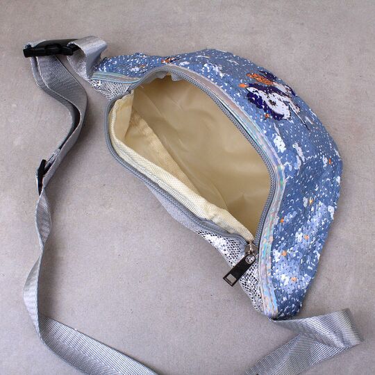 Детская сумка поясная, бананка, Единорог, П1984