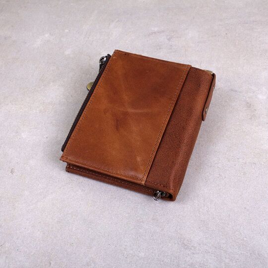 Чоловіче портмоне KAVIS, коричневий П1986