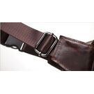 Поясна сумка для чоловіків KAVIS, коричнева П1988