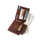 Гаманець чоловічий KAVIS, коричневий П1990