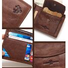 Гаманець чоловічий KAVIS, коричневий П1990