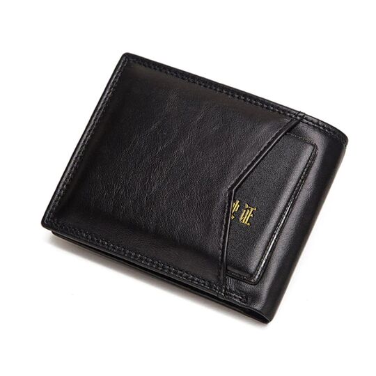 Кошелек мужской KAVIS, черный П1991