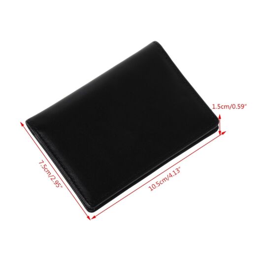 Візитниця кардхолдер, чорна П1993
