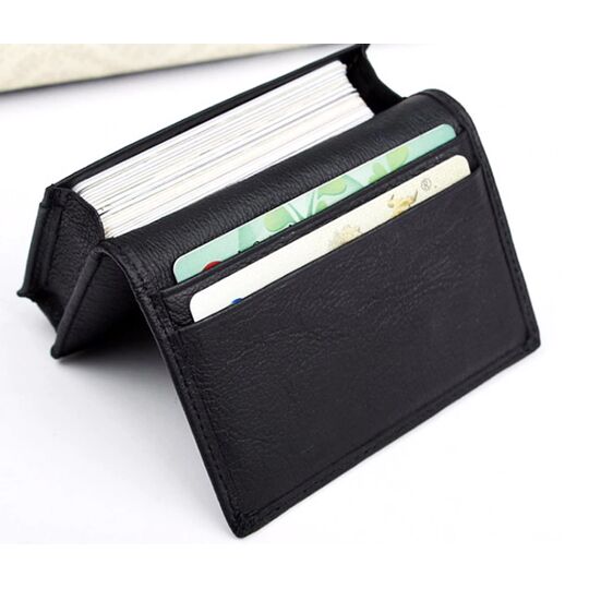 Візитниця кардхолдер, чорна П1993